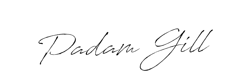 You can use this online signature creator to create a handwritten signature for the name Padam Gill. This is the best online autograph maker. Padam Gill signature style 6 images and pictures png