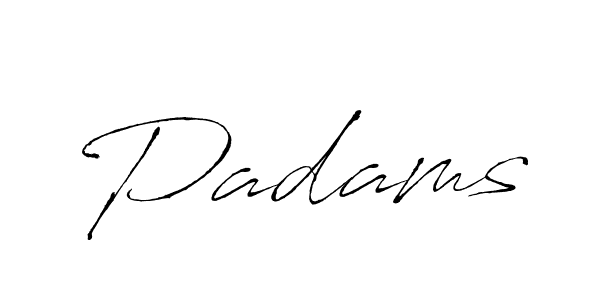 Also You can easily find your signature by using the search form. We will create Padams name handwritten signature images for you free of cost using Antro_Vectra sign style. Padams signature style 6 images and pictures png