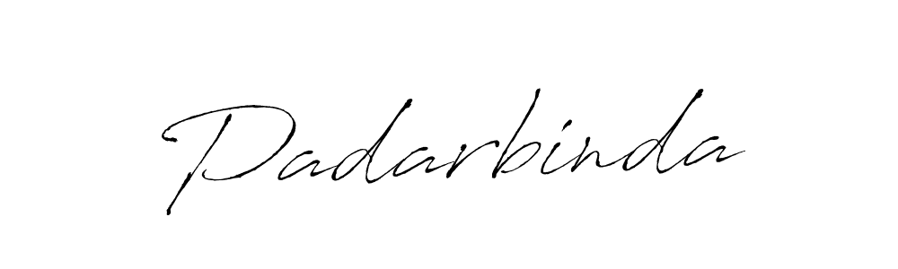 Use a signature maker to create a handwritten signature online. With this signature software, you can design (Antro_Vectra) your own signature for name Padarbinda. Padarbinda signature style 6 images and pictures png