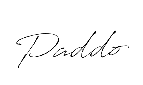 How to make Paddo signature? Antro_Vectra is a professional autograph style. Create handwritten signature for Paddo name. Paddo signature style 6 images and pictures png