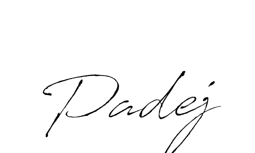 How to make Padej signature? Antro_Vectra is a professional autograph style. Create handwritten signature for Padej name. Padej signature style 6 images and pictures png