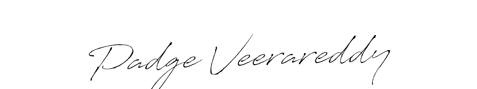 Make a beautiful signature design for name Padge Veerareddy. Use this online signature maker to create a handwritten signature for free. Padge Veerareddy signature style 6 images and pictures png