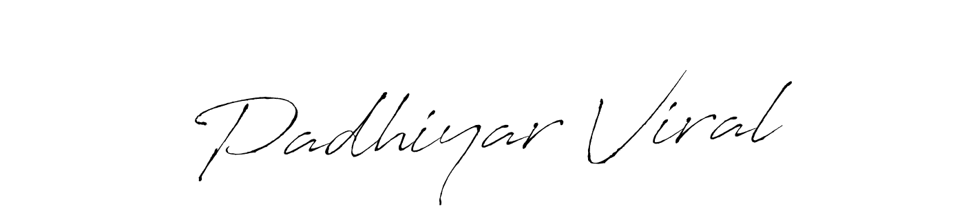 Padhiyar Viral stylish signature style. Best Handwritten Sign (Antro_Vectra) for my name. Handwritten Signature Collection Ideas for my name Padhiyar Viral. Padhiyar Viral signature style 6 images and pictures png