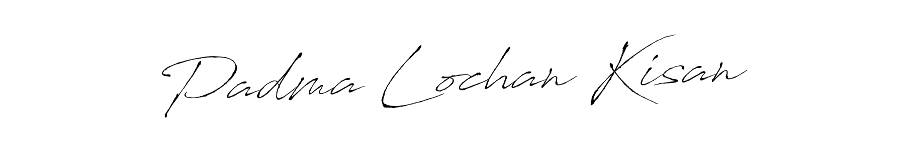 How to make Padma Lochan Kisan name signature. Use Antro_Vectra style for creating short signs online. This is the latest handwritten sign. Padma Lochan Kisan signature style 6 images and pictures png