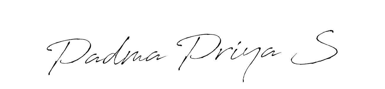 Antro_Vectra is a professional signature style that is perfect for those who want to add a touch of class to their signature. It is also a great choice for those who want to make their signature more unique. Get Padma Priya S name to fancy signature for free. Padma Priya S signature style 6 images and pictures png
