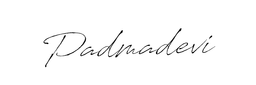 How to make Padmadevi name signature. Use Antro_Vectra style for creating short signs online. This is the latest handwritten sign. Padmadevi signature style 6 images and pictures png