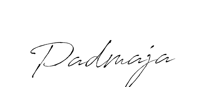 Padmaja stylish signature style. Best Handwritten Sign (Antro_Vectra) for my name. Handwritten Signature Collection Ideas for my name Padmaja. Padmaja signature style 6 images and pictures png
