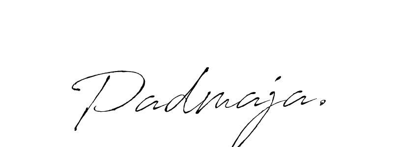 How to make Padmaja. name signature. Use Antro_Vectra style for creating short signs online. This is the latest handwritten sign. Padmaja. signature style 6 images and pictures png