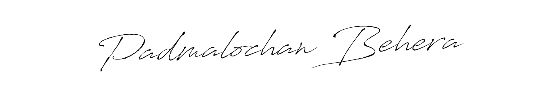 Create a beautiful signature design for name Padmalochan Behera. With this signature (Antro_Vectra) fonts, you can make a handwritten signature for free. Padmalochan Behera signature style 6 images and pictures png