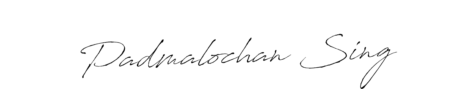 Design your own signature with our free online signature maker. With this signature software, you can create a handwritten (Antro_Vectra) signature for name Padmalochan Sing. Padmalochan Sing signature style 6 images and pictures png