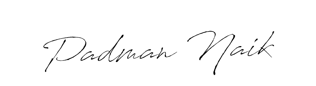 You should practise on your own different ways (Antro_Vectra) to write your name (Padman Naik) in signature. don't let someone else do it for you. Padman Naik signature style 6 images and pictures png