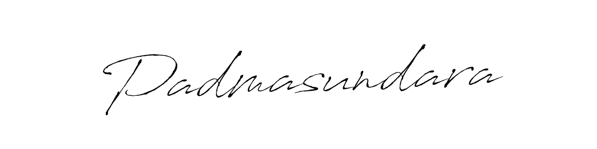 Design your own signature with our free online signature maker. With this signature software, you can create a handwritten (Antro_Vectra) signature for name Padmasundara. Padmasundara signature style 6 images and pictures png