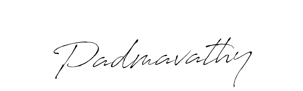 Make a beautiful signature design for name Padmavathy. With this signature (Antro_Vectra) style, you can create a handwritten signature for free. Padmavathy signature style 6 images and pictures png