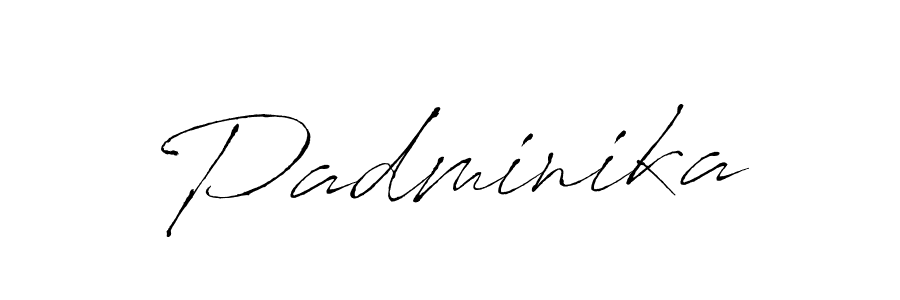Design your own signature with our free online signature maker. With this signature software, you can create a handwritten (Antro_Vectra) signature for name Padminika. Padminika signature style 6 images and pictures png