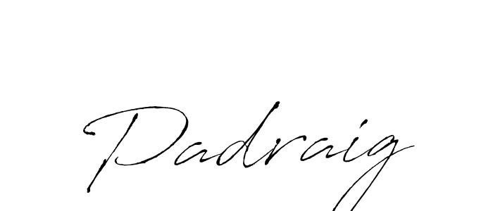 How to make Padraig name signature. Use Antro_Vectra style for creating short signs online. This is the latest handwritten sign. Padraig signature style 6 images and pictures png