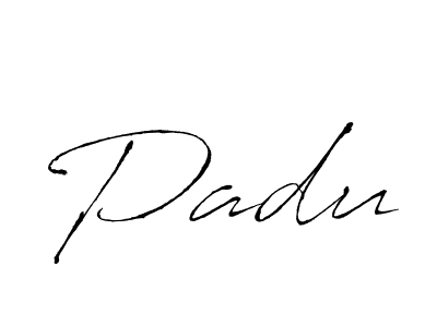 How to make Padu name signature. Use Antro_Vectra style for creating short signs online. This is the latest handwritten sign. Padu signature style 6 images and pictures png