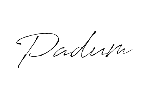 if you are searching for the best signature style for your name Padum. so please give up your signature search. here we have designed multiple signature styles  using Antro_Vectra. Padum signature style 6 images and pictures png