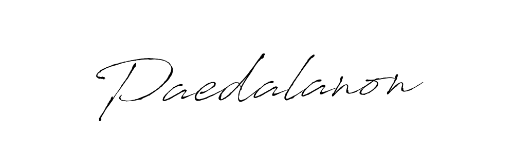 Paedalanon stylish signature style. Best Handwritten Sign (Antro_Vectra) for my name. Handwritten Signature Collection Ideas for my name Paedalanon. Paedalanon signature style 6 images and pictures png