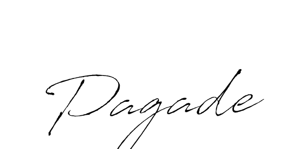 Also we have Pagade name is the best signature style. Create professional handwritten signature collection using Antro_Vectra autograph style. Pagade signature style 6 images and pictures png