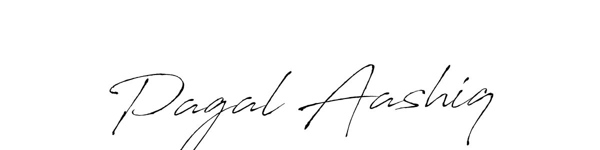 How to make Pagal Aashiq signature? Antro_Vectra is a professional autograph style. Create handwritten signature for Pagal Aashiq name. Pagal Aashiq signature style 6 images and pictures png