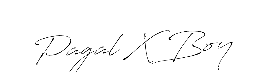 Design your own signature with our free online signature maker. With this signature software, you can create a handwritten (Antro_Vectra) signature for name Pagal X Boy. Pagal X Boy signature style 6 images and pictures png
