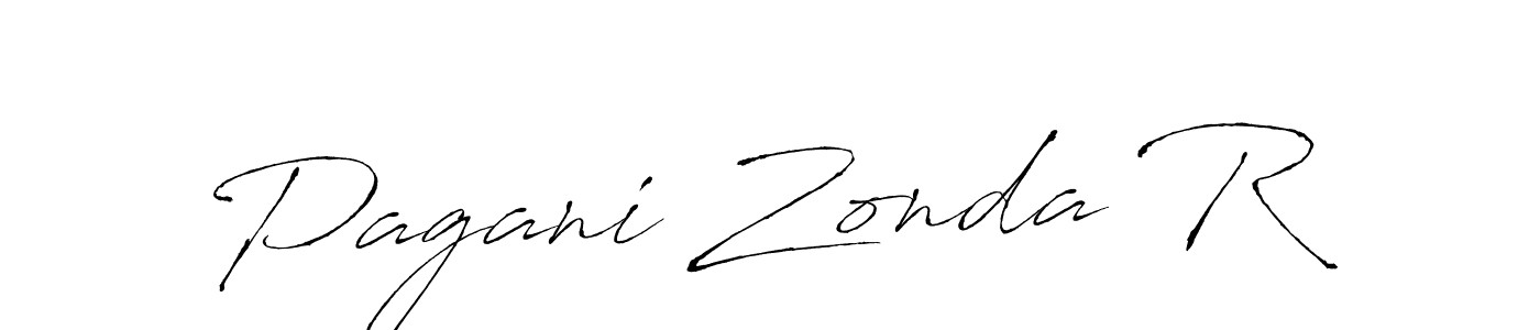 Design your own signature with our free online signature maker. With this signature software, you can create a handwritten (Antro_Vectra) signature for name Pagani Zonda R. Pagani Zonda R signature style 6 images and pictures png