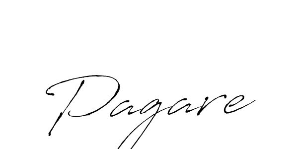 Create a beautiful signature design for name Pagare. With this signature (Antro_Vectra) fonts, you can make a handwritten signature for free. Pagare signature style 6 images and pictures png