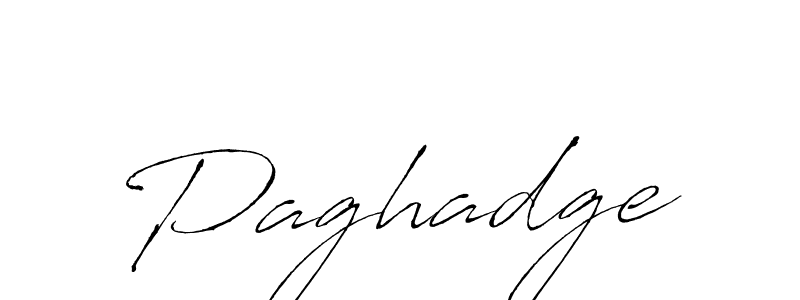 Paghadge stylish signature style. Best Handwritten Sign (Antro_Vectra) for my name. Handwritten Signature Collection Ideas for my name Paghadge. Paghadge signature style 6 images and pictures png