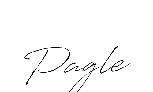 Make a beautiful signature design for name Pagle. With this signature (Antro_Vectra) style, you can create a handwritten signature for free. Pagle signature style 6 images and pictures png