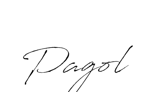 Design your own signature with our free online signature maker. With this signature software, you can create a handwritten (Antro_Vectra) signature for name Pagol. Pagol signature style 6 images and pictures png