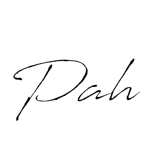 You should practise on your own different ways (Antro_Vectra) to write your name (Pah) in signature. don't let someone else do it for you. Pah signature style 6 images and pictures png