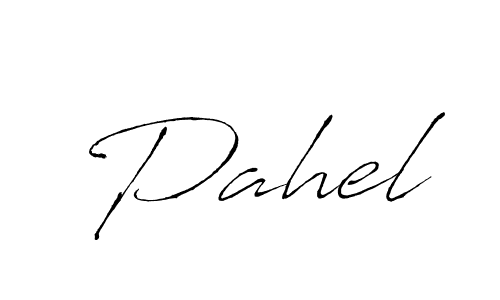 Use a signature maker to create a handwritten signature online. With this signature software, you can design (Antro_Vectra) your own signature for name Pahel. Pahel signature style 6 images and pictures png