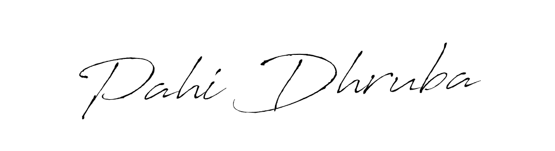 Use a signature maker to create a handwritten signature online. With this signature software, you can design (Antro_Vectra) your own signature for name Pahi Dhruba. Pahi Dhruba signature style 6 images and pictures png