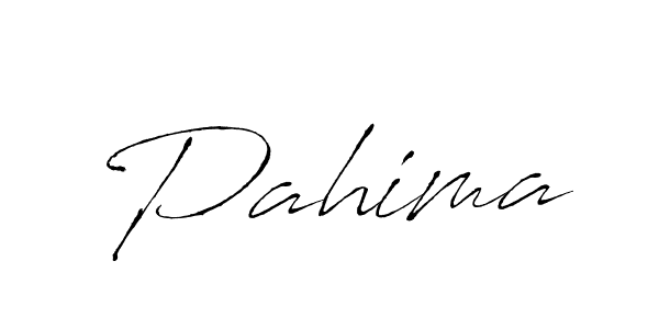 Make a beautiful signature design for name Pahima. With this signature (Antro_Vectra) style, you can create a handwritten signature for free. Pahima signature style 6 images and pictures png