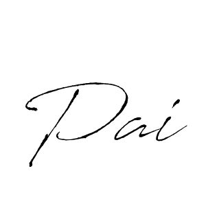 You should practise on your own different ways (Antro_Vectra) to write your name (Pai) in signature. don't let someone else do it for you. Pai signature style 6 images and pictures png