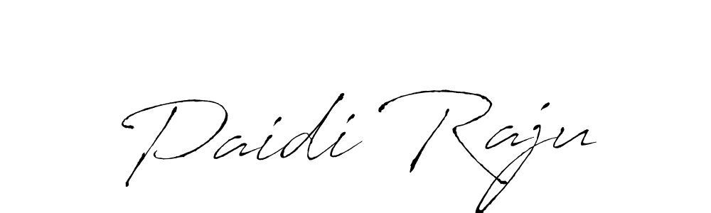 Also You can easily find your signature by using the search form. We will create Paidi Raju name handwritten signature images for you free of cost using Antro_Vectra sign style. Paidi Raju signature style 6 images and pictures png