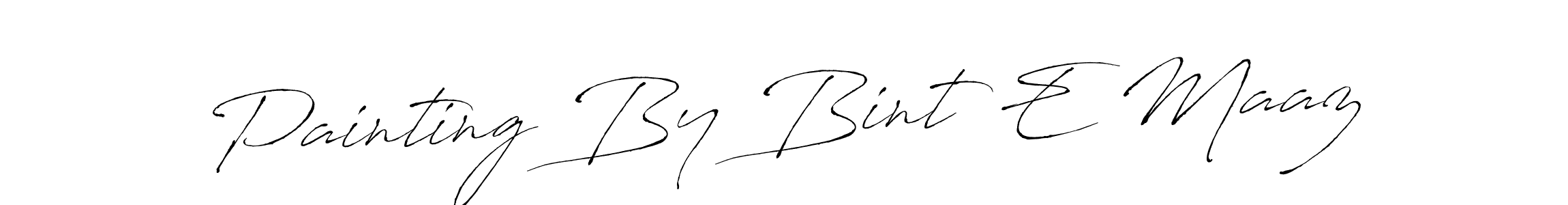 Here are the top 10 professional signature styles for the name Painting By Bint E Maaz. These are the best autograph styles you can use for your name. Painting By Bint E Maaz signature style 6 images and pictures png