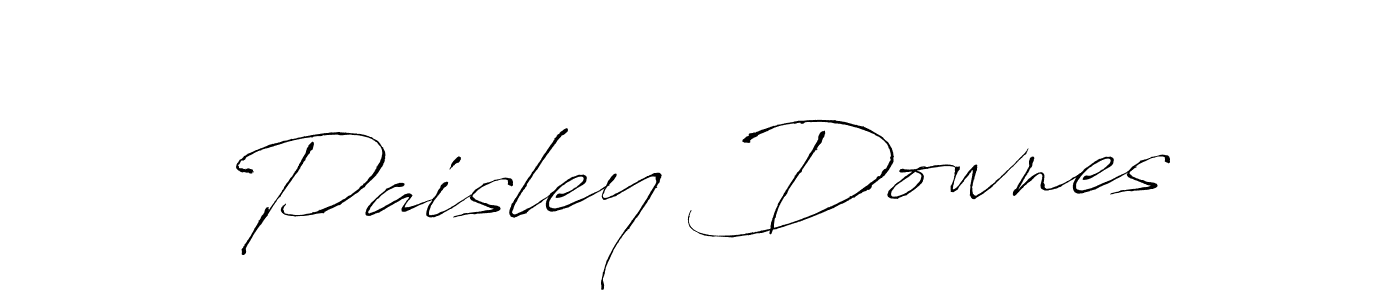 Make a short Paisley Downes signature style. Manage your documents anywhere anytime using Antro_Vectra. Create and add eSignatures, submit forms, share and send files easily. Paisley Downes signature style 6 images and pictures png