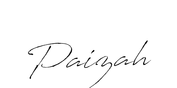 Paizah stylish signature style. Best Handwritten Sign (Antro_Vectra) for my name. Handwritten Signature Collection Ideas for my name Paizah. Paizah signature style 6 images and pictures png