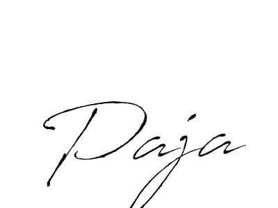 Also we have Paja name is the best signature style. Create professional handwritten signature collection using Antro_Vectra autograph style. Paja signature style 6 images and pictures png