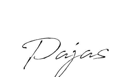 Make a beautiful signature design for name Pajas. With this signature (Antro_Vectra) style, you can create a handwritten signature for free. Pajas signature style 6 images and pictures png