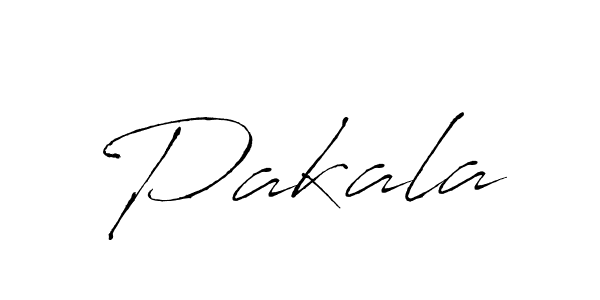 Design your own signature with our free online signature maker. With this signature software, you can create a handwritten (Antro_Vectra) signature for name Pakala. Pakala signature style 6 images and pictures png