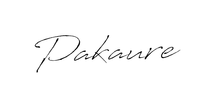 Pakaure stylish signature style. Best Handwritten Sign (Antro_Vectra) for my name. Handwritten Signature Collection Ideas for my name Pakaure. Pakaure signature style 6 images and pictures png