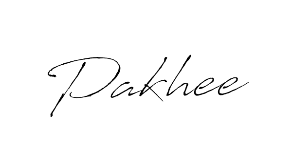 Create a beautiful signature design for name Pakhee. With this signature (Antro_Vectra) fonts, you can make a handwritten signature for free. Pakhee signature style 6 images and pictures png