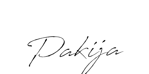 How to make Pakija name signature. Use Antro_Vectra style for creating short signs online. This is the latest handwritten sign. Pakija signature style 6 images and pictures png