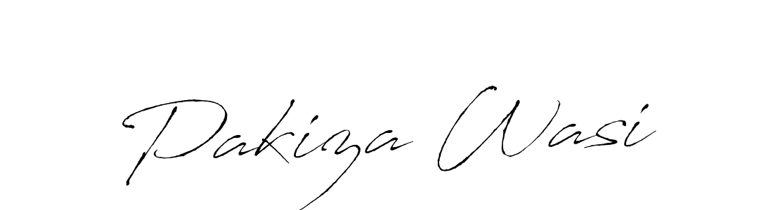 Use a signature maker to create a handwritten signature online. With this signature software, you can design (Antro_Vectra) your own signature for name Pakiza Wasi. Pakiza Wasi signature style 6 images and pictures png