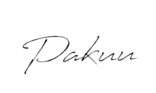 Antro_Vectra is a professional signature style that is perfect for those who want to add a touch of class to their signature. It is also a great choice for those who want to make their signature more unique. Get Pakuu name to fancy signature for free. Pakuu signature style 6 images and pictures png