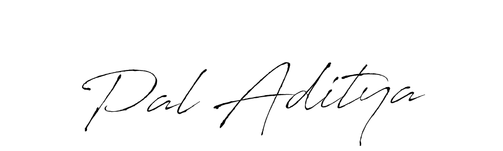 Make a beautiful signature design for name Pal Aditya. With this signature (Antro_Vectra) style, you can create a handwritten signature for free. Pal Aditya signature style 6 images and pictures png