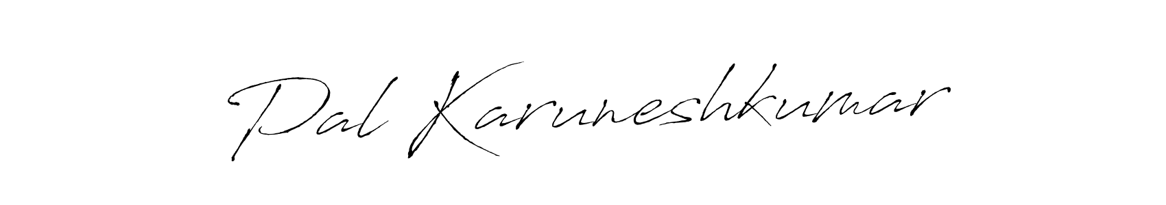 The best way (Antro_Vectra) to make a short signature is to pick only two or three words in your name. The name Pal Karuneshkumar include a total of six letters. For converting this name. Pal Karuneshkumar signature style 6 images and pictures png