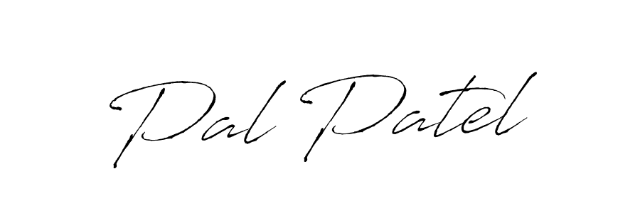 How to make Pal Patel name signature. Use Antro_Vectra style for creating short signs online. This is the latest handwritten sign. Pal Patel signature style 6 images and pictures png